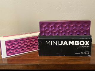 Mini Jambox Jawbone - Rare - Purple Snowflake Great Sound