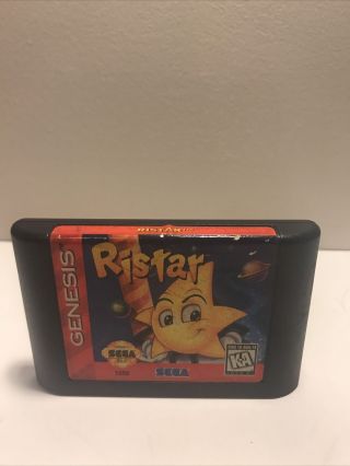 Rare Ristar (authentic Sega Genesis) (cleaned &)