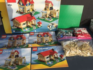 Rare Lego Creator 6754 House 3 In 1 Retired Set Hard 2 Find Family Home