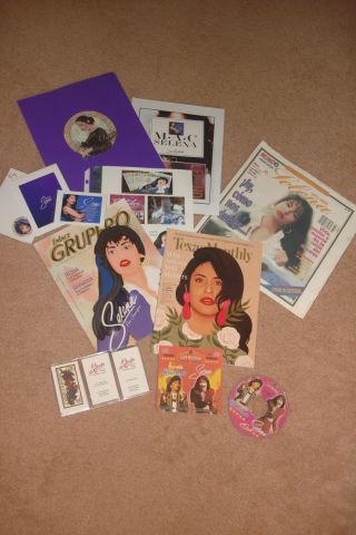 Selena Quintanilla Perez - Texas Monthly & Rare Collector Mags & More Look