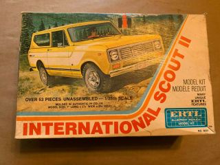 Ertl Blueprint International Scout Ii 1/25 Niob ▓rare▓ Vintage Jeep Truck