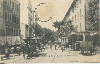 Carte Postale / Toulon / Quartier / Le Pont Du Las Route De Marseille