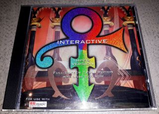 Prince Very Rare Interactive Cd Rom Seldom Seen Mpeg Version See Photos