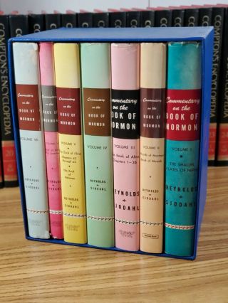 Commentary On The Book Of Mormon By George Reynolds 7 Volumes Full Set Lds Rare