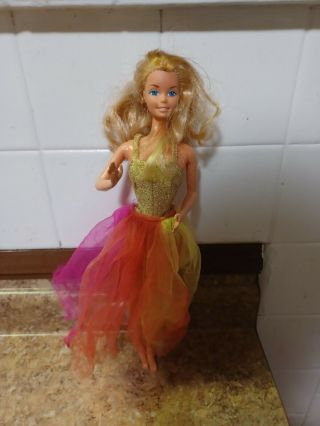 Vintage Barbie Rare 1978 Fashion Photo Superstar Era Doll In Outfit With Earring
