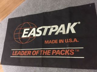 Vintage Eastpak Banner Rare Collectible Garage Décor