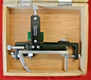 Rare Vintage Micronta Micro - Stage Precision Micrometer Positioner Tool