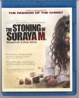 The Stoning Of Soraya M.  (blu - Ray Disc,  2010) Very Rare Oop Like