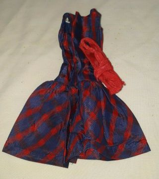 Vintage Tagged Barbie Beau Time Dress Tlc Rare $44.  99