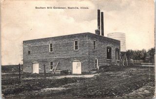 1916,  Southern Milk Condensor,  Nashville,  Illinois Postcard - L.  A.  Paul & Co.
