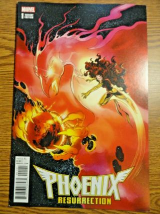 Phoenix Resurrection: Return Jean Grey 1 Rare 1:1000 Byrne Variant X - Men Marvel