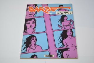 Rare Barbe Strips 1 Adult Erotic Art Graphic Album Book 1983 Vintage