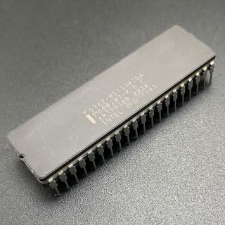 Intel Md80287 - 8/b Processor 287 Math Coprocessor Fpu Cpu Ceramic Dip40 8mhz Rare
