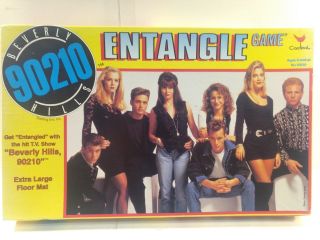 Rare Cardinal Beverly Hills 90210 Entangle Board Game 1991 5900 Gm641