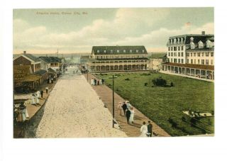 Road To The Bay Beside The Atlantic Hotel Ocean City,  Maryland C 1908