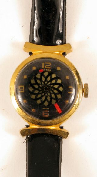 Vintage Octra Mystery Dial Womens Watch Wristwatch Rare