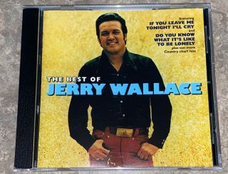 The Best Of Jerry Wallace (cd,  2007,  Varèse Sarabande Records) Rare