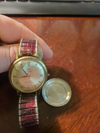 Rare Vintage Waltham Dynaflow 41 Jewels Automatic Watch