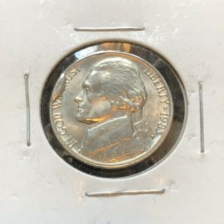 1983 P 5c Large Cud Error Jefferson Nickel 5 Cent Die Break Grade Rare