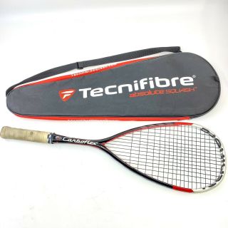 Tecnifibre Carboflex 140g Graphite Basaltex 2012 Squash Racket With Bag Rare