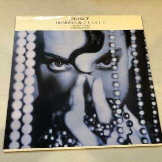 Prince - Rare German 12 Inch 45 Promo " Diamonds & Pearls " 1991 Ex,