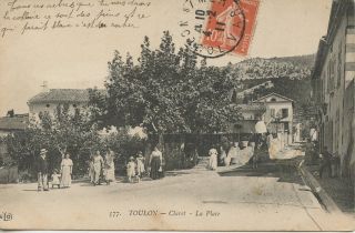Carte Postale / Toulon / Quartier / Claret La Place