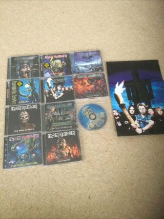 Iron Maiden Cd Bundle X 11 Cds - Some Rare