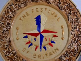 Festival Of Britain Plaque 1951 - Very Rare - L@@k