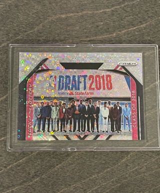 2018 - 19 Panini Draft Lottery Luka Doncic Trae Young Disco Silver Prizm 15 Rare