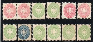 1860´s Italy Lombardy - Venetia Rare Stamps Lot,  High Cat Value