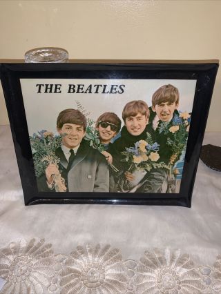 1960’s Ultra Rare Beatles Vintage Serving Tray 11.  5” X 9.  5”