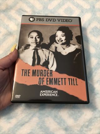 American Experience The Murder Of Emmett Till Dvd Pbs Documentary Rare Oop
