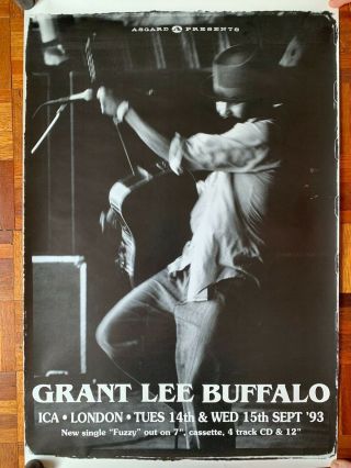 Grant Lee Buffalo / Phillips Rare Large Early Uk Concert Poster London 1993