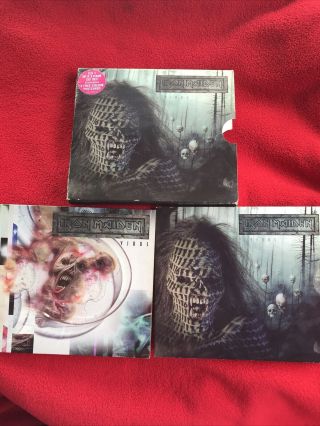 Iron Maiden Virus 1&2 With All 5 Cards.  Rare Emi Blaze Bayley