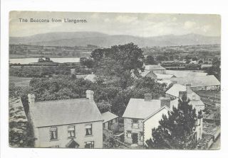 Llangorse,  The Beacons; Posted 1912 To Ilford