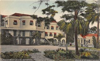 E46/ Barbados Foreign Postcard Caribbean C1910 Government House 18