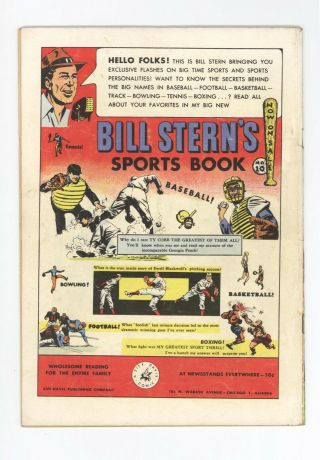 FOOTBALL THRILLS 1 - KEY GOLDEN AGE FIRST ISSUE - 1951 - RARE 2