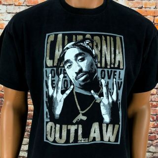 Rare Vintage Tupac Shakur 2pac T Shirt Cronies Hip Hop Tee Rap Unworn Size Xl