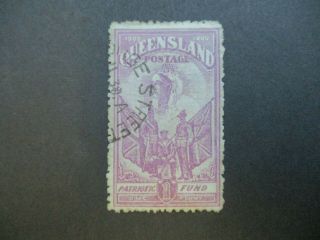 Queensland Stamps: Patriotic Fund - Rare Seldom Seen (j213)