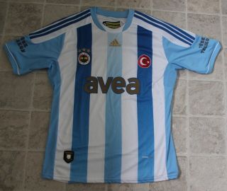 Fenerbahce Sk Adidas Away Shirt 2011 - 2012 Adults (medium M) Turkey Football Rare