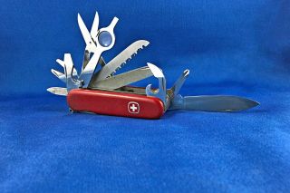 Rare & Vintage Wenger Champ Swiss Army Knife Old Collector Multitool Sak Knives