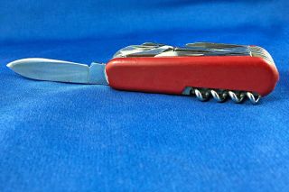 RARE & VINTAGE Wenger CHAMP Swiss Army Knife Old Collector Multitool SAK Knives 3