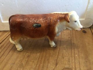 Coopercraft Large Hereford Cow Rare