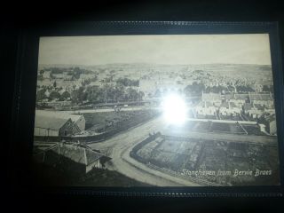 Stonehaven From Bervie Braes Panoramic Postcard Unposted C1920/30s Valentines