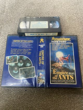 Empire Of The Ants Vhs/ Rare & Roadshow ‘horror’ Video