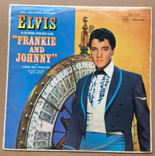Elvis Presley Lpm - 3553 Frankie And Johnny Lp Australian Vinyl Rare