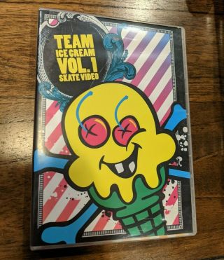 Team Ice Cream Vol.  1 Skate Video 2006 Dvd Rare Oop Skateboarding Pharrell Bbc