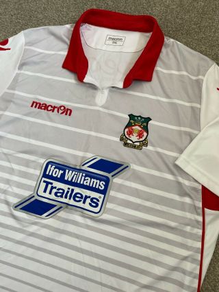 Rare Wrexham Fc Football Club 3rd Shirt 3xl Suit Xl North Wales
