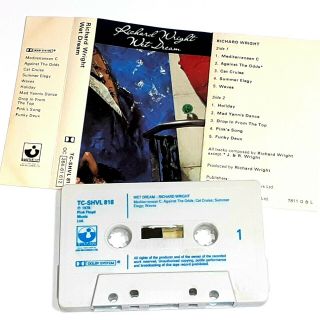 Richard Wright Wet Dream Rare 1978 Cassette Tape Album Pink Floyd Prog Rock