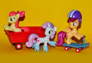 My Little Pony: Cmc Cruising Cutie Mark Crusaders Figure Hasbro Set Rare